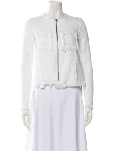 Pre-owned Alexander Wang T Evening Jacket In White