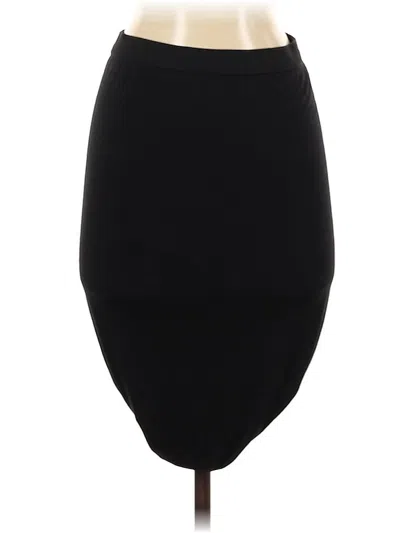 Pre-owned Alexander Wang T Formal Skirt In Black