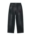 Alexander Wang T Graphic Articulated Trousers In Black