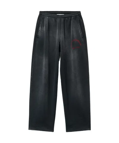 Alexander Wang T Graphic Articulated Trousers In Black