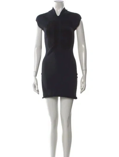 Pre-owned Alexander Wang Graphic Print Mini Dress In Multi