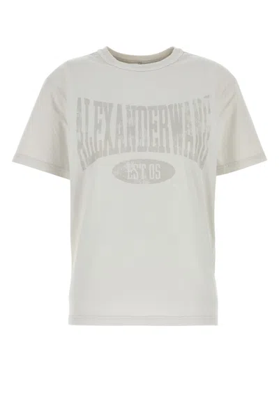 Alexander Wang T Graphic Short Sleeve Tee-s Nd T By Alexander Wang Female In White