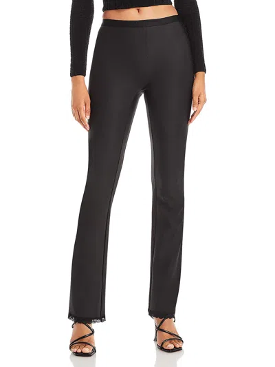 Alexander Wang T Stretch-jersey Slim-leg Pants In Black