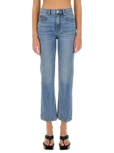 Alexander Wang T High Waist Jeans In Denim