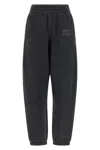 Alexander Wang T Sweatpant With Hotfix Logo In Blue
