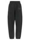 Alexander Wang T Hotfix Logo Joggers In Black