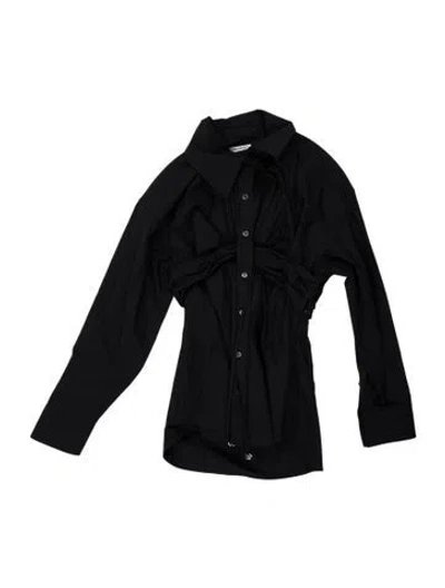 Pre-owned Alexander Wang Jacket In Black