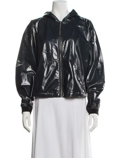 Pre-owned Alexander Wang T Jacket In Blue