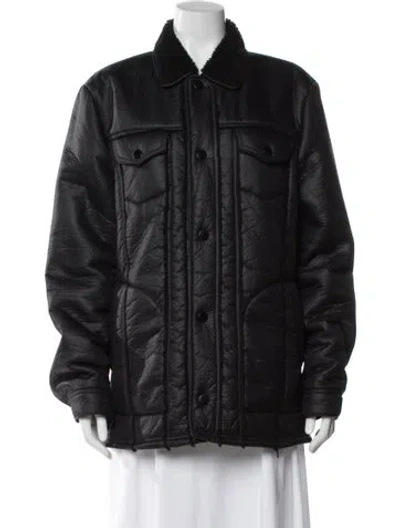 Pre-owned Alexander Wang T Jacket In Gray