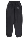 Alexander Wang T T By Alexander Wang Jogger Pants With Logo In Black