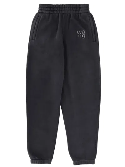 ALEXANDER WANG T JOGGER PANTS WITH LOGO