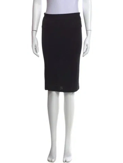 Pre-owned Alexander Wang Knee-length Skirt In Black