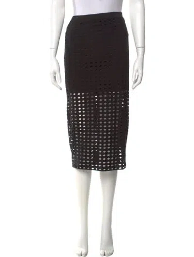 Pre-owned Alexander Wang T Knee-length Skirt In Black