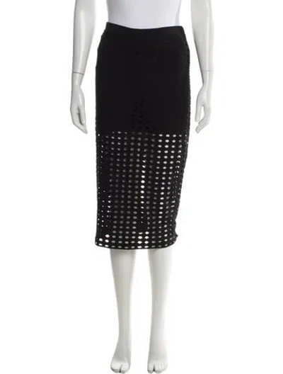 Pre-owned Alexander Wang Knee-length Skirt In Black