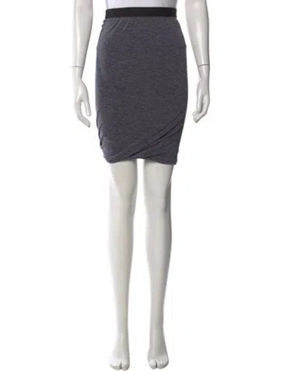 Pre-owned Alexander Wang Knee-length Skirt In Blue