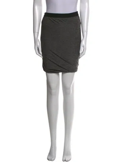 Pre-owned Alexander Wang T Knee-length Skirt In Gray