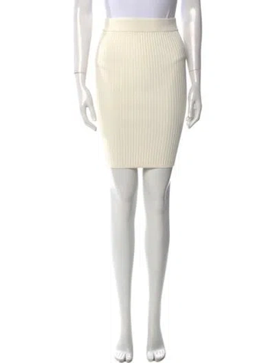 Pre-owned Alexander Wang T Knee-length Skirt In Neutral