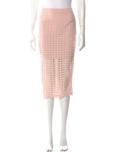 Pre-owned Alexander Wang Knee-length Skirt In Pink