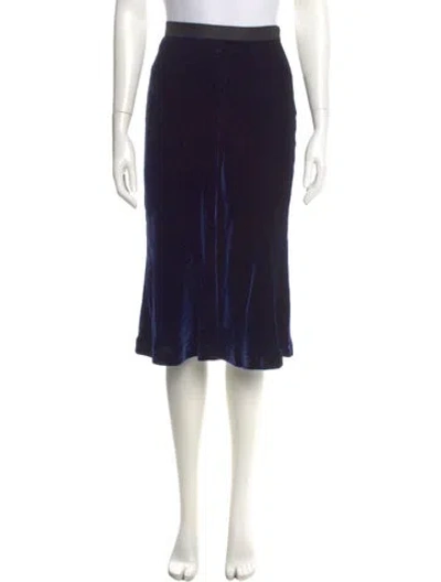 Pre-owned Alexander Wang T Knee-length Skirt W/ Tags In Blue