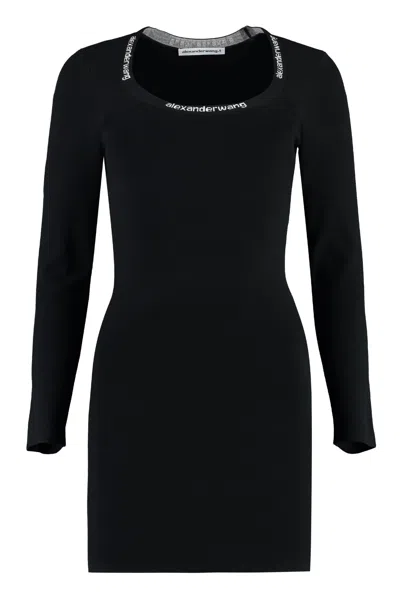 ALEXANDER WANG T KNIT MINI-DRESS