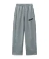 Alexander Wang T Logo-detailed Oversize Sweatpants In Neutral