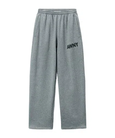 ALEXANDER WANG T LOGO-DETAILED SWEATPANTS