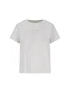 Alexander Wang T Logo T-shirt In Dirtywhite