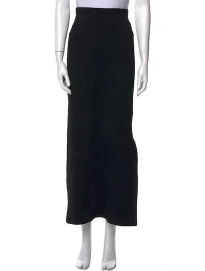 Pre-owned Alexander Wang T Long Skirt In Black