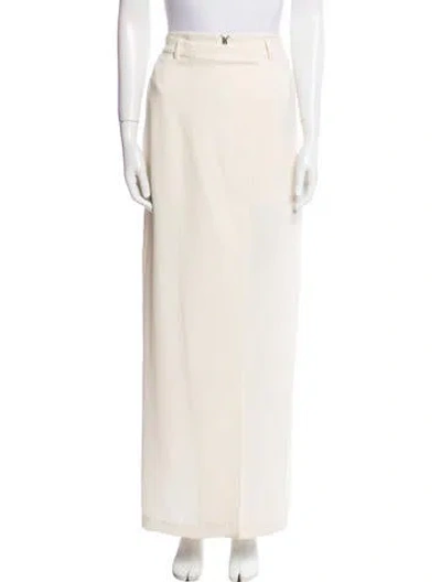 Pre-owned Alexander Wang T Long Skirt In Neutral