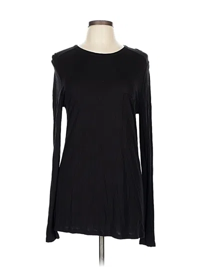 Pre-owned Alexander Wang T Long Sleeve T-shirt In Black