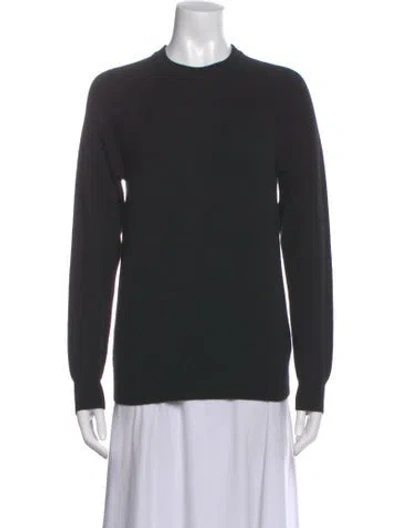 Pre-owned Alexander Wang Merino Wool Crew Neck Sweater In Gray