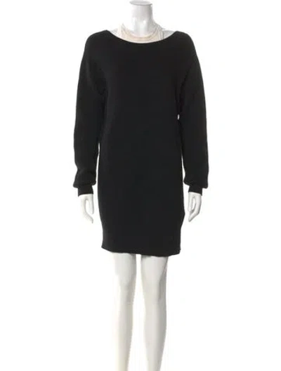 Pre-owned Alexander Wang T Merino Wool Scoop Neck Sweater In Multi