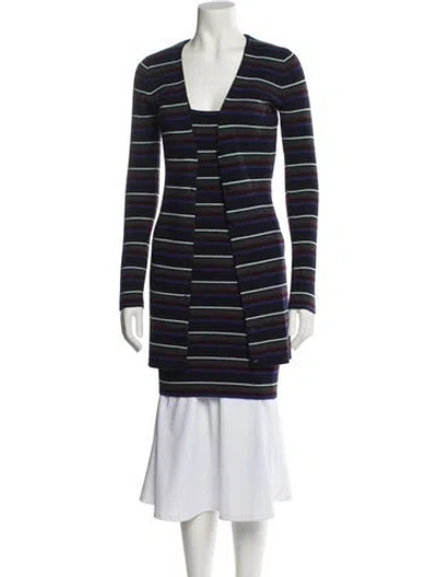 Pre-owned Alexander Wang Merino Wool Striped Set In Multi