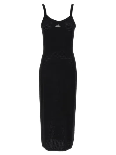 Alexander Wang T T By Alexander Wang Mesh Dress In Black