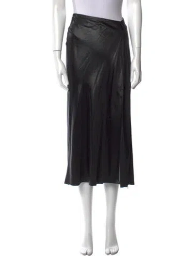 Pre-owned Alexander Wang T Midi Length Skirt In Black