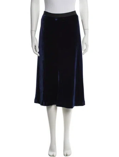 Pre-owned Alexander Wang T Midi Length Skirt In Blue