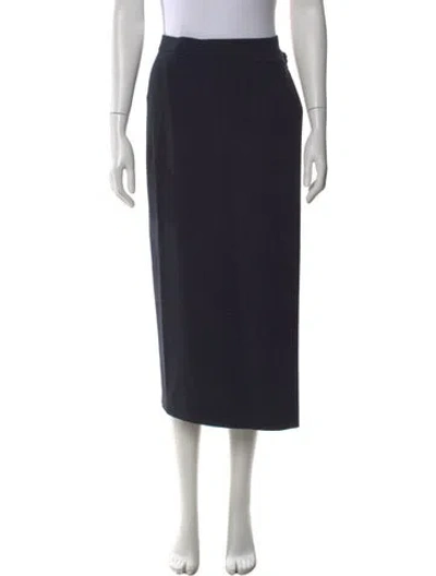 Pre-owned Alexander Wang Midi Length Skirt In Blue