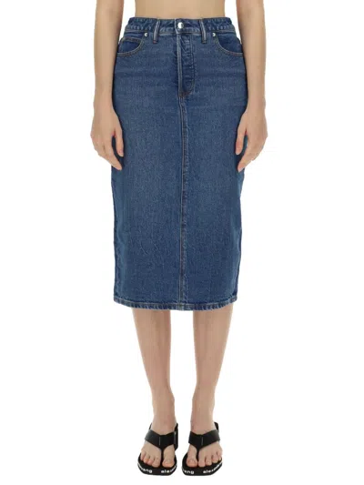 ALEXANDER WANG T MIDI SKIRT
