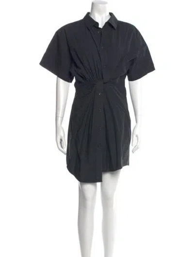 Pre-owned Alexander Wang Mini Dress In Black
