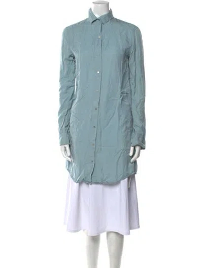 Pre-owned Alexander Wang Mini Dress In Blue