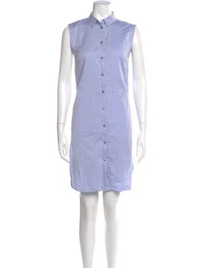 Pre-owned Alexander Wang Mini Dress In Blue