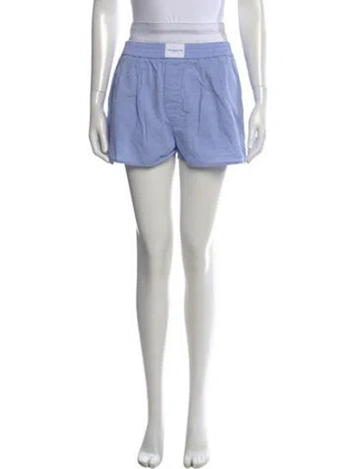 Pre-owned Alexander Wang Mini Shorts In Blue