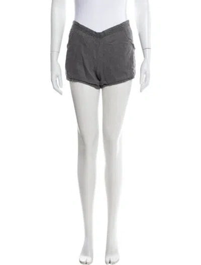 Pre-owned Alexander Wang Mini Shorts In Gray