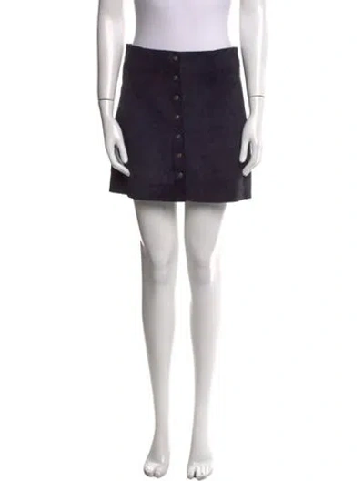 Pre-owned Alexander Wang T Mini Skirt In Black
