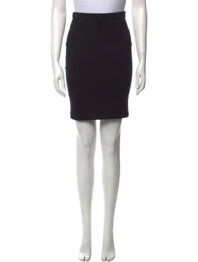 Pre-owned Alexander Wang T Mini Skirt In Black