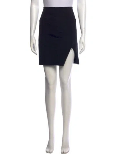 Pre-owned Alexander Wang T Mini Skirt In Black
