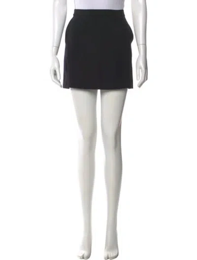 Pre-owned Alexander Wang T Mini Skirt In Black