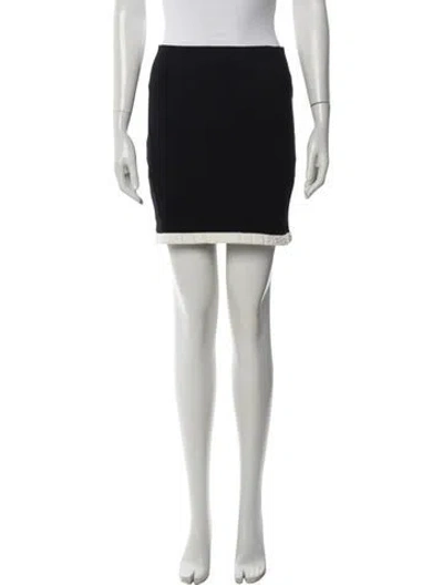 Pre-owned Alexander Wang Mini Skirt In Black