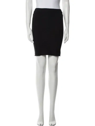 Pre-owned Alexander Wang T Mini Skirt In Blue