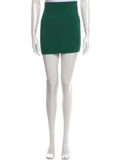 Pre-owned Alexander Wang T Mini Skirt In Green